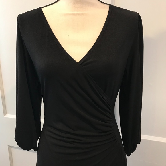 Laundry by Design Dresses & Skirts - Laundry By Design - L/S Side Shirred Dress